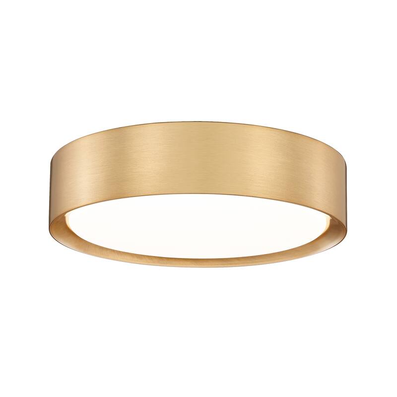 Kawan 1 Light Flush Mount in Modern Gold.