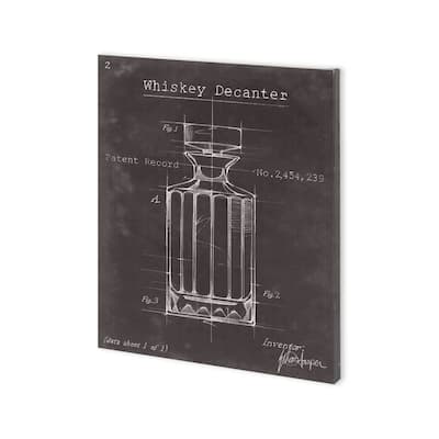 Mercana Barware Blueprint VII (30 x 37) Made to Order Canvas Art