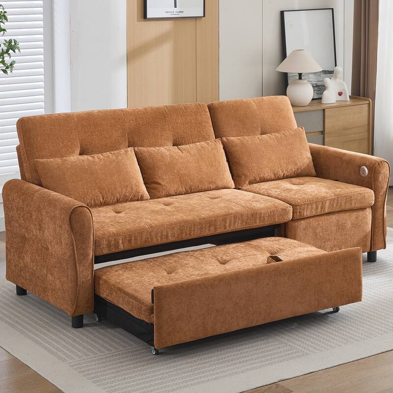 2-in-1 Sofa 82Inch Three-seater Sofa