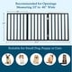 preview thumbnail 12 of 44, 3-Panel Indoor Foldable Dog Gate - 54x24-Inch Wood Freestanding Pet Fence