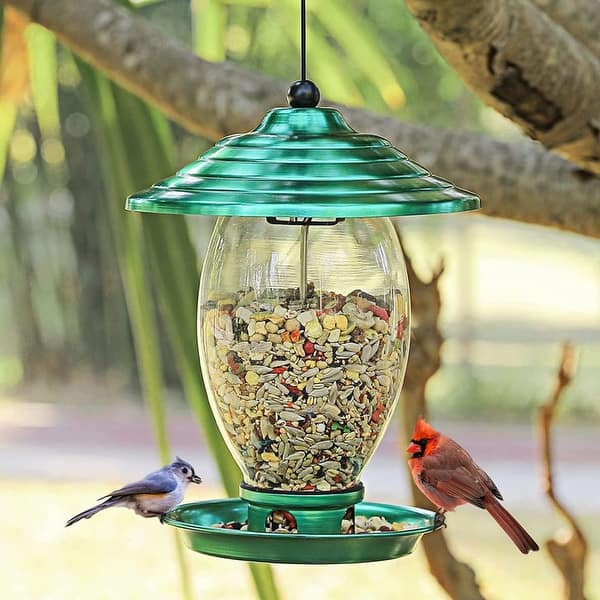 Outdoor Garten Wildvogel Fütterung Station Halter mit Hängenden Feeder- AB Tools