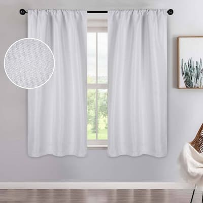 Superior Jaxon Washable Room Darkening Curtains, Set of 2 Panels