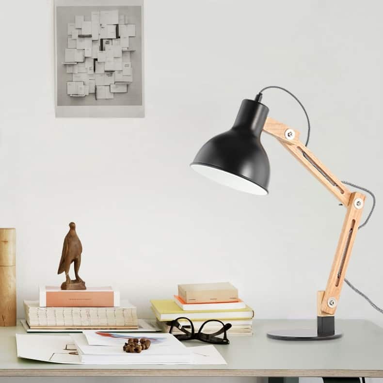 Light Society Galvan LED Task Table Lamp, LED Bulb Included