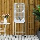 preview thumbnail 2 of 7, PawHut 60" Metal Indoor Bird Cage Starter Kit With Detachable Rolling Stand, Storage Basket, And Accessories