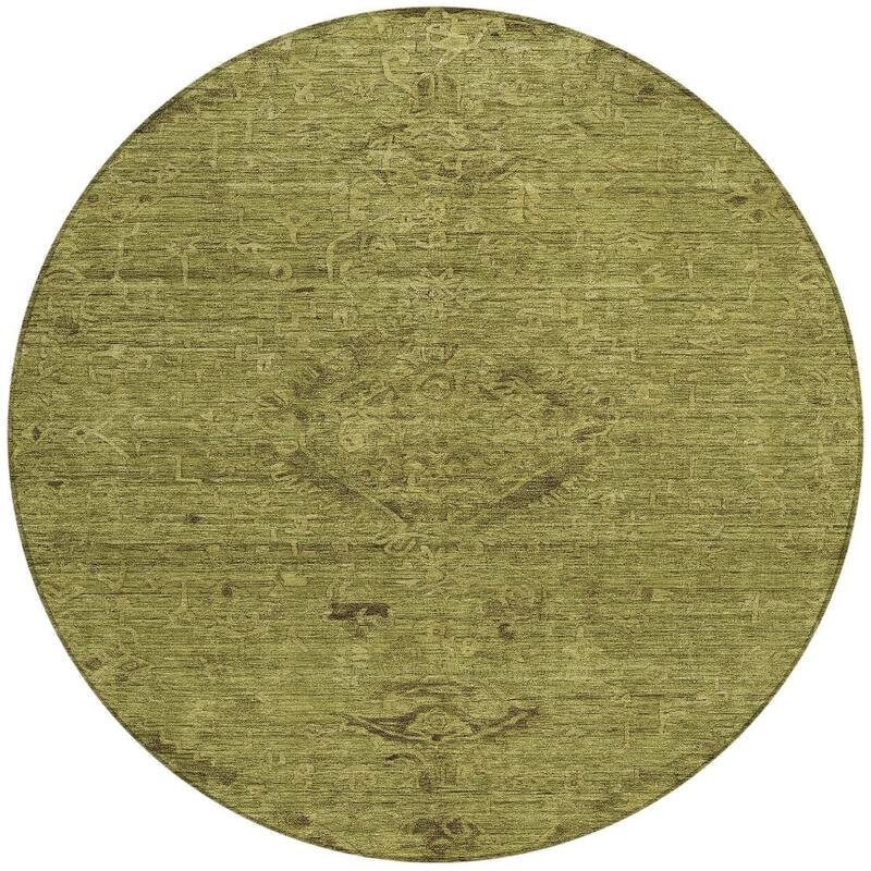 HomeRoots Floral Traditional Rectangle Outdoor Rug