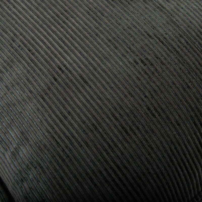 Rizzy Home Solid Velvet and Corduroy Throw Pillow