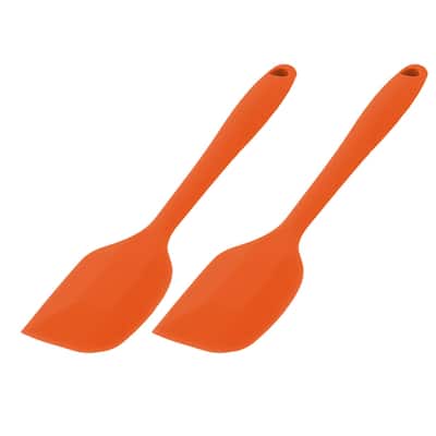 Home Bakery Silicone Cake Butter DIY Baking Tool Spatula Scraper 2 Pcs