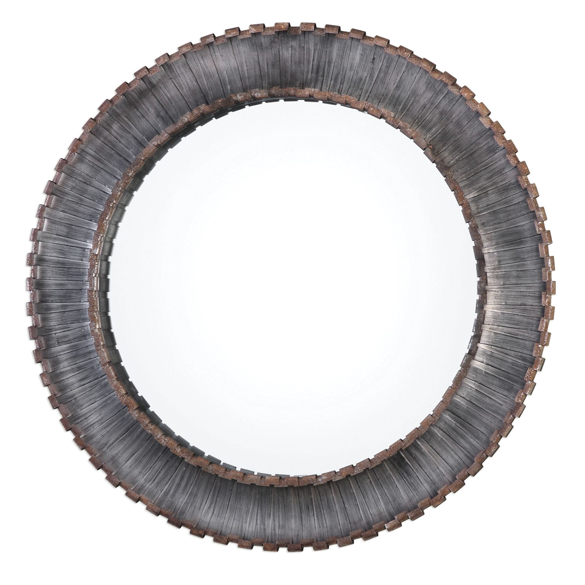 Uttermost Tanaina 46" Round Rustic Urban Sunburst Inspired Large Wall
