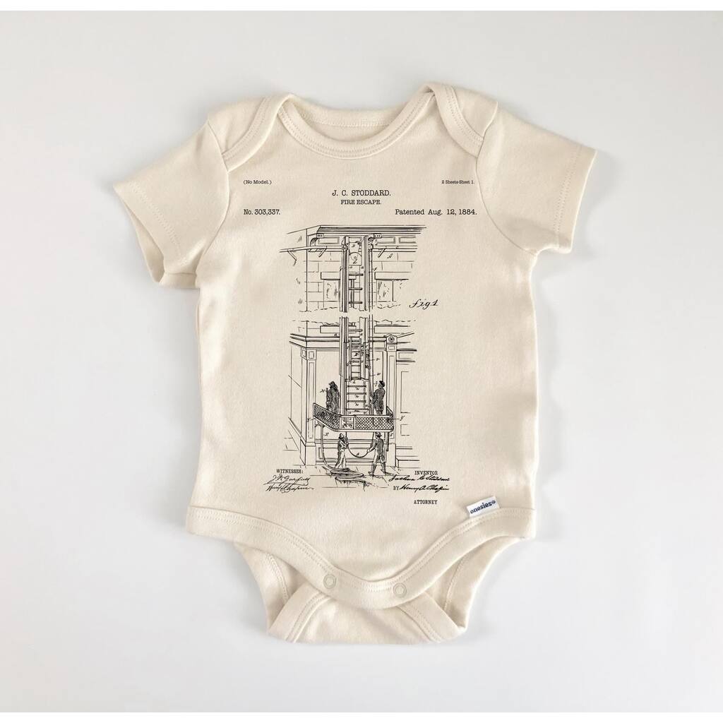 Firefighter Fireman - Baby Boy Girl Clothes Infant Bodysuit Funny Cute Newborn