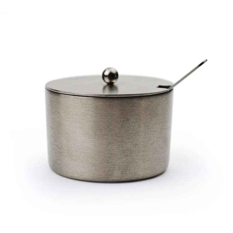 Salt Cellar with Spoon - Silver 2oz