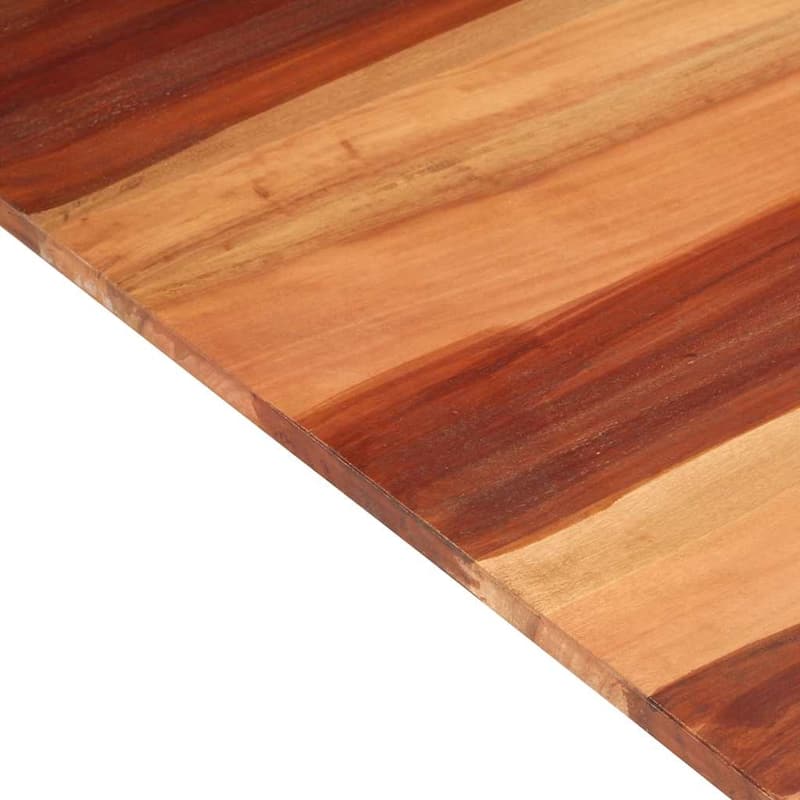 vidaXL Table Top Natural Wood Solid Acacia Wood 23.6 x 55.1 in Durable - 55.1 x 23.6 x 0.6 in