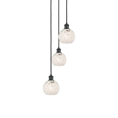 Innovations Lighting 113B-3P-11-13 White Mouchette Pendant White