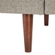 preview thumbnail 7 of 9, Oana Mid-Century Tapered Leg Chair with Pillows by iNSPIRE Q Modern