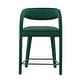 preview thumbnail 42 of 44, Pinnacle Performance Velvet Counter Stool Set of Two