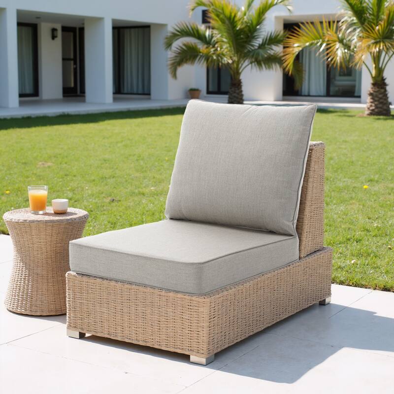24"x23" Deep Seat Sunbrella Thick Cushion For Outdoor Club Chair,Rocking Chair