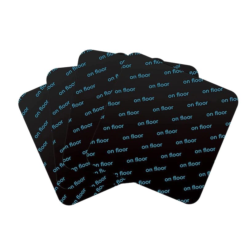 Pro Space Rug Pads Grippers Carpet Tape 10 Pcs Non Slip Rug Tape for Hardwood Floors and Tiles