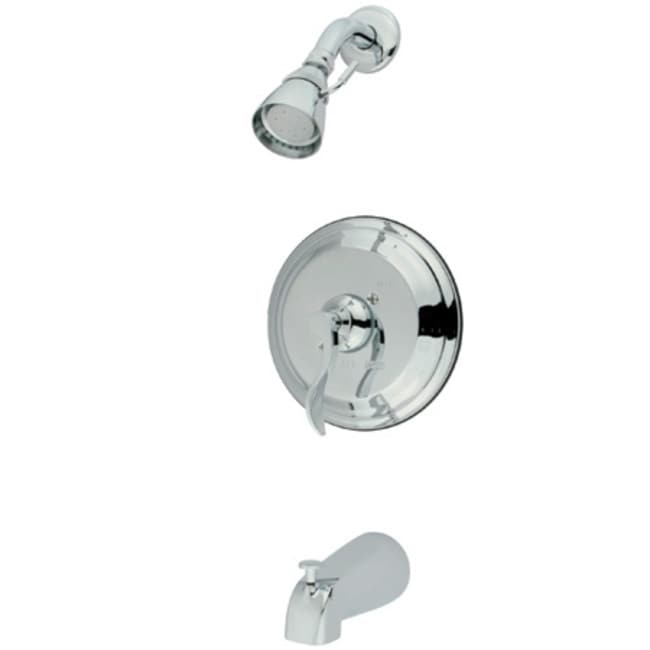 Kingston Brass NuFrench Tub and Shower Trim Package with Shower Head