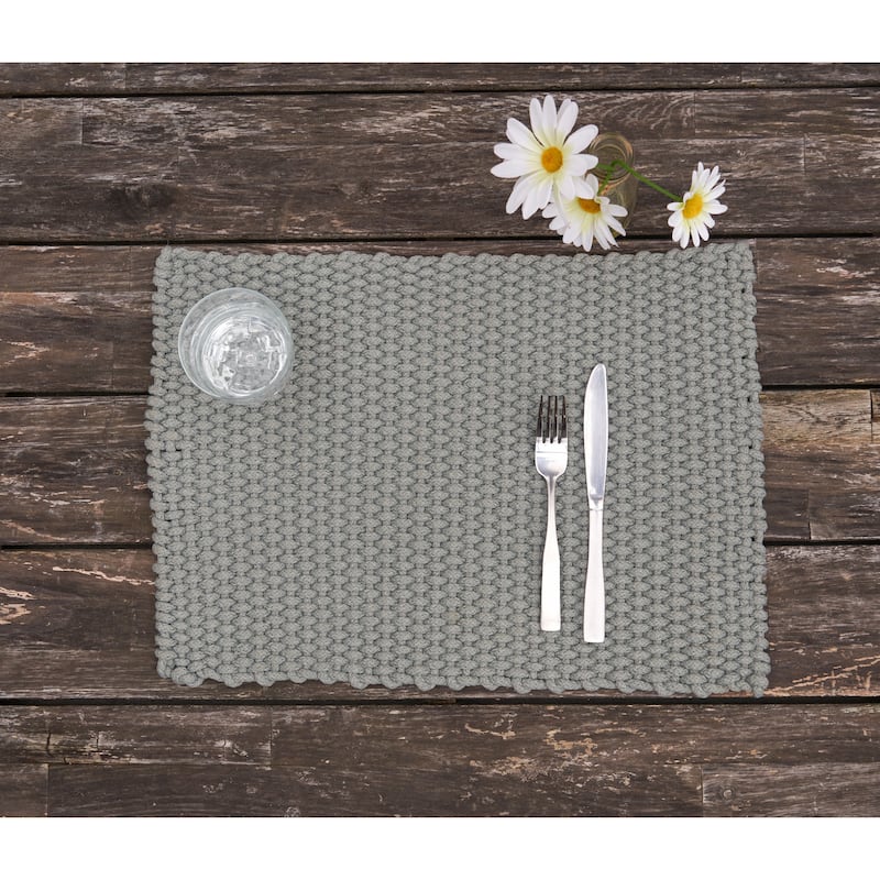Braided Rope Placemats Sets of 6 Collection