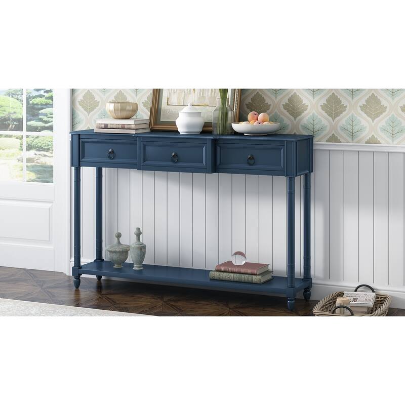 Console Table Sofa Table with Drawers
