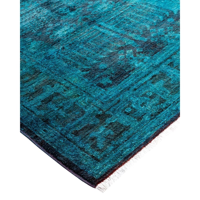 Vibrance One-of-a-Kind Hand-Knotted Area Rug - Brown, 3' 2" x 4' 10" - 3' 2" x 4' 10"