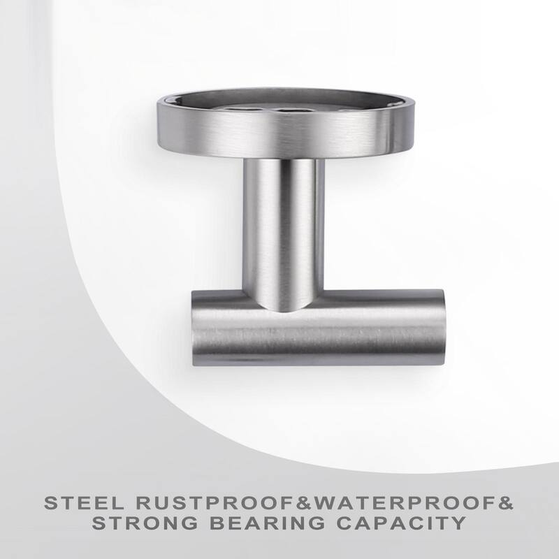 Round shape Knob Robe/Towel Hook 4PCS