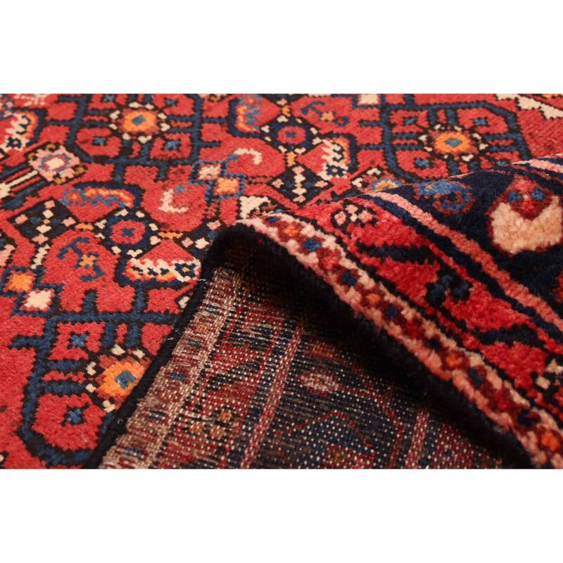 ECARPETGALLERY Hand-knotted Andelz Red Wool Rug - 2'9 x 9'10