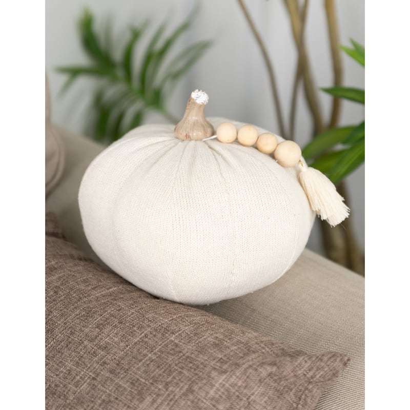 JoJo Fletcher by DesignStyles Fabric Pumpkin Décor for Fall