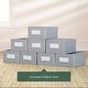 preview thumbnail 8 of 11, Guidecraft EdQ Essentials 8 Cubby Bin Storage Organizer 30"