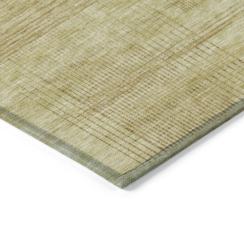 HomeRoots Striped Transitional Rectangle Outdoor Rug