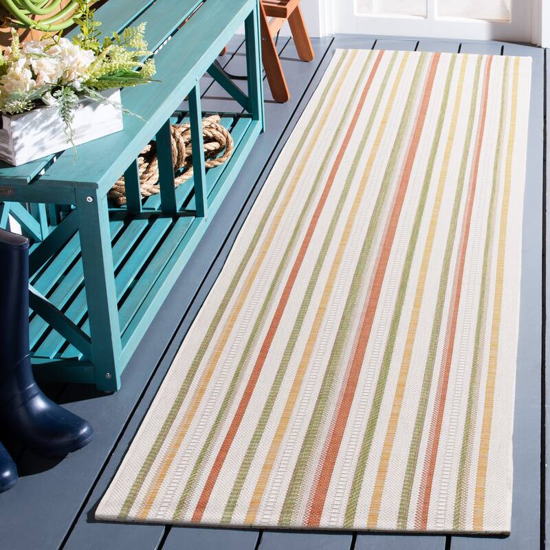 SAFAVIEH Courtyard Hely Indoor/ Outdoor Rug
