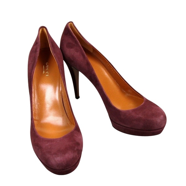 purple suede shoes womens