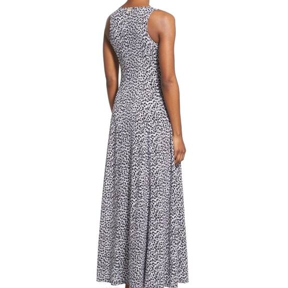 Shop Michael Kors New Black Women S Size Xs Abstract Print Slit