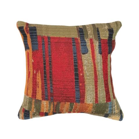 Liora Manne Marina Paintbox Indoor/Outdoor Pillow Multi