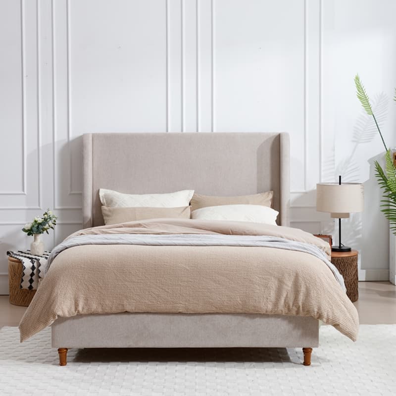 Harper Tall Headboard Upholstered Bed