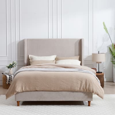 Harper Tall Headboard Upholstered Bed