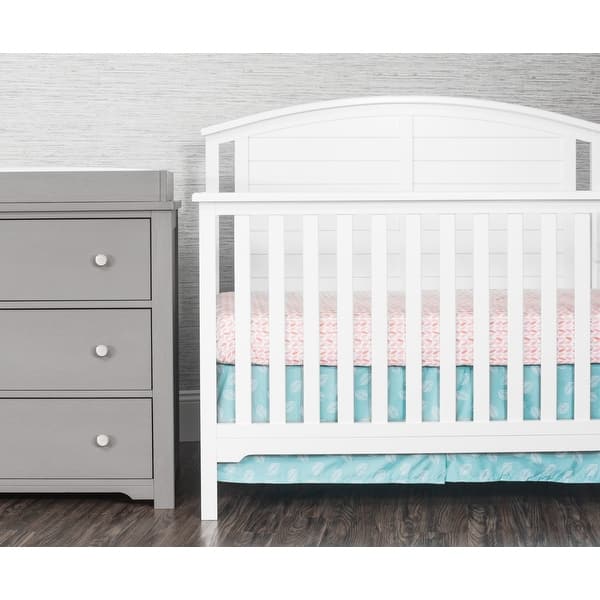 slide 2 of 25, Forever Eclectic Hampton Curve Top 4-in-1 Convertible Baby Crib