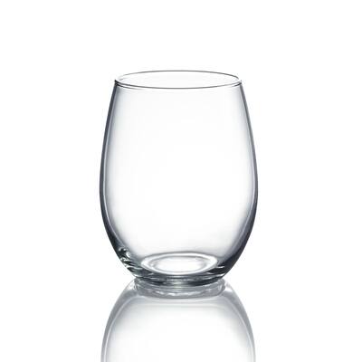 Luminarc Cachet 15 Ounce Stemless Wine Glass, Set of 4