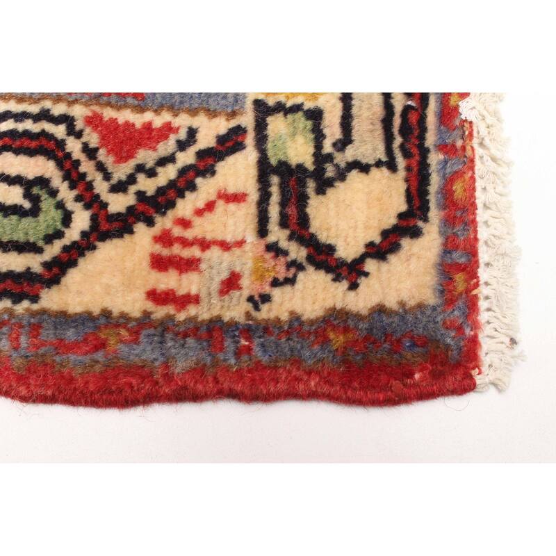 ECARPETGALLERY Hand-knotted Anadol Red Wool Rug - 2'10 x 5'6