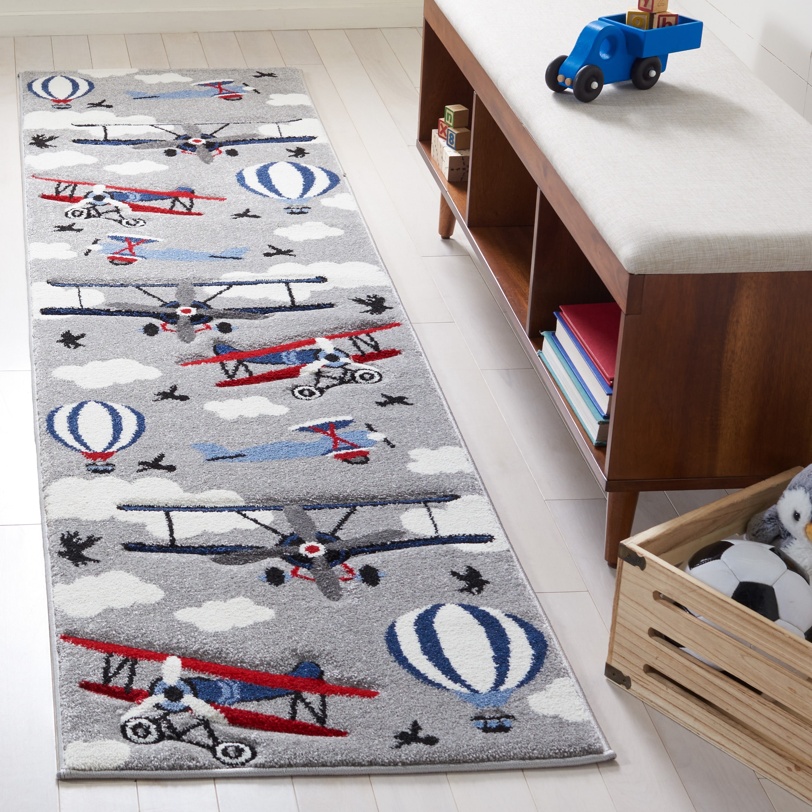 Airplane rug for best sale nursery