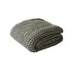 preview thumbnail 44 of 93, Madison Park Hand Made Chunky Double Knit Throw Blanket