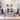 Roundhill Furniture Ashzo 6-Piece Dining Set, Hairpin Dining Table with 4 Chairs and Bench