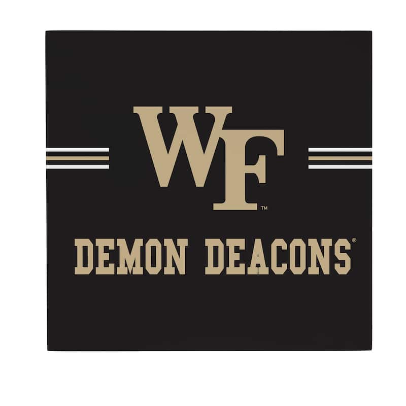 Wake Forest University Wooden Door Decor Wall Sign - Multi-Color