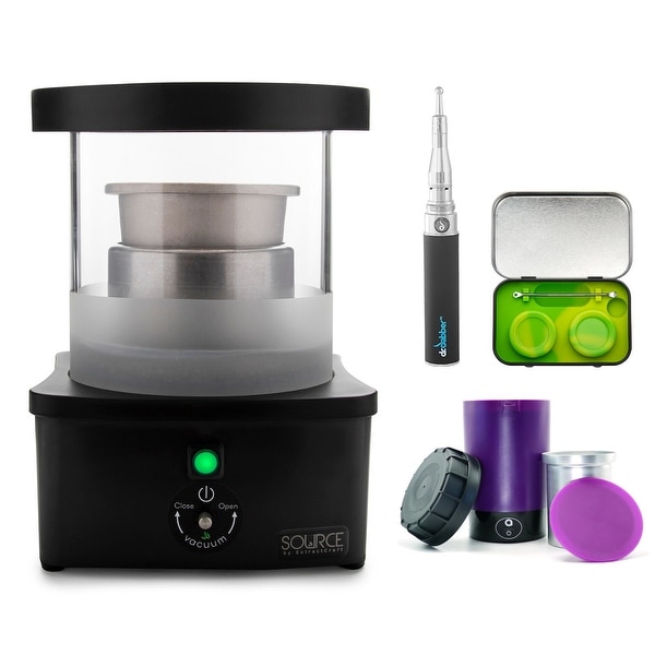 ExtractCraft Source Turbo Extractor, Decarboxylator, Dr. Dabber Budder Cutter and Concentrate Kit