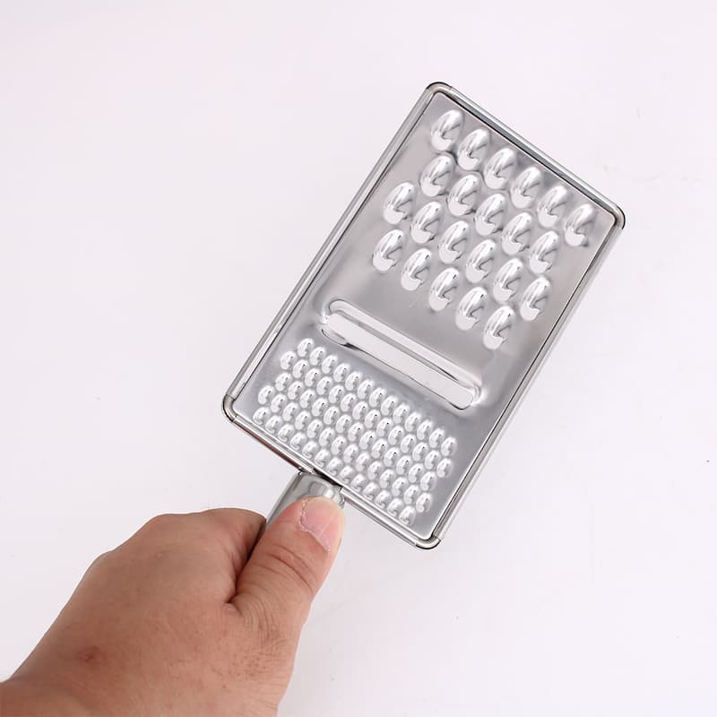 Stainless Steel Cheese Grater Multifunction Vegetable Grater - Silver - 10.2" x 3.3" x 0.8"(L*W*H)