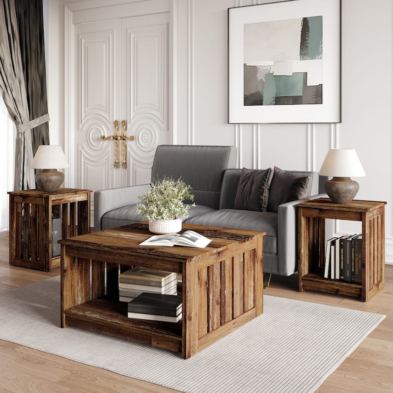Clayfell Nashua 3 Piece of Coffee Table Set