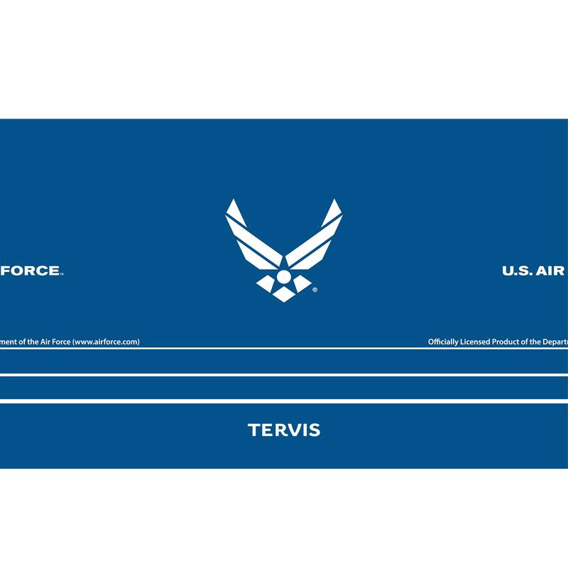 Tervis Traveler Air Force USAF Wings Triple Walled Insulated Travel Tumbler, Stainless Steel