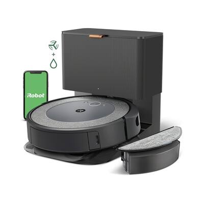 Roomba Combo i5+ Self-Emptying Robot Vacuum and Mop, Clean by Room with Smart Mapping, Empties Itself for Up to 60 Days