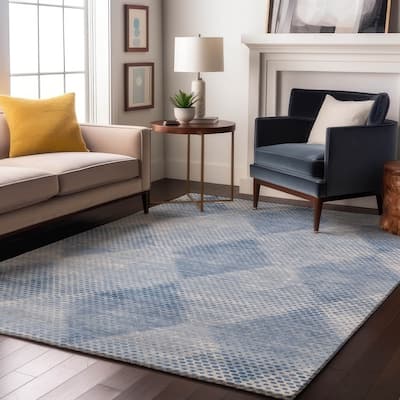 Premium Washable Super Soft Modern Diamonds Mayfield Rug