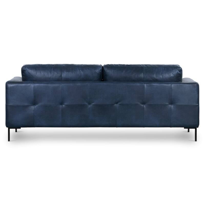 Poly & Bark Calle 90" Sofa - Full Grain Genuine Italian Leather