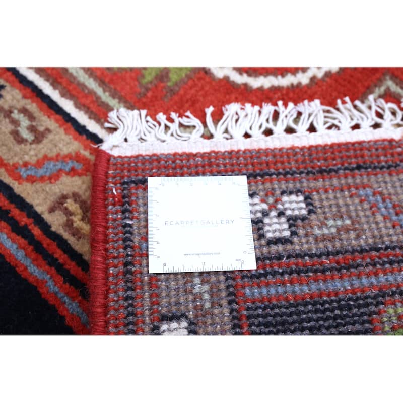 ECARPETGALLERY Hand-knotted Serapi Heritage Dark Copper Wool Rug - 7'11 x 10'2